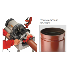 Dispozitiv canelare tevi Rogroover 6 pentru 4SE