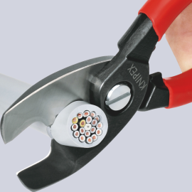 Foarfeca cu tais dublu pentru cabluri electrice Foarfeca cu tais dublu pentru cabluri electrice