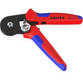 Cleste pentru sertizat pini 16 mm2 si 2 x 10 mm2 hexagonal Knipex 97 53 14