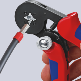 Cleste sertizare pini patrat cu autoreglare Knipex 97 53 04