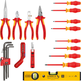 Trusa scule electrician Robust 23 Start Knipex 00 21 34 HL S2 Trusa scule electrician Robust 23 Start Knipex 00 21 34 HL S2
