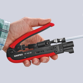 Unealta compresie mufa cablu coaxial Unealta compresie mufa cablu coaxial