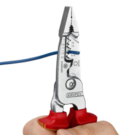 Patent multifunctional Wirestripper VDE Knipex 13 76 200 ME Patent multifunctional Wirestripper VDE Knipex 13 76 200 ME