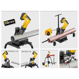 Masina de taiat tevi Rems Akku Cento 22V 115 mm Masina de taiat tevi Rems Akku Cento 22V 115 mm