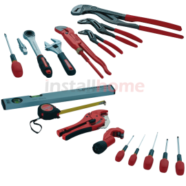 Trusa scule pentru instalator 18 unelte Rothenberger