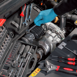 Trusa chei tubulare si biti, 46 piese SuperEgo SEH000700