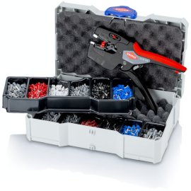 Trusa cleste dezizolat si sertizat Nexstrip sortiment Knipex 97 90 27