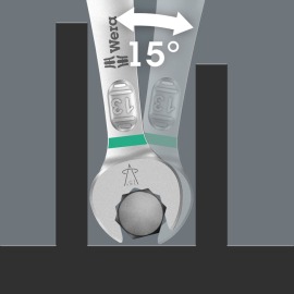 Chei fixe inelare 6003 Joker 5 Set 1 Wera 8 - 19 mm